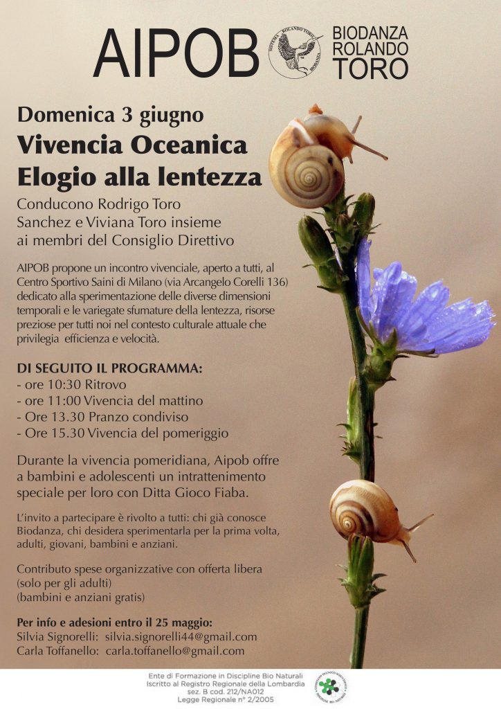 Vivencia Oceanica Elogio alla lentezza