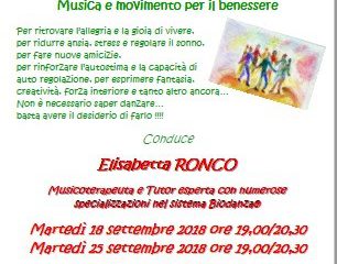 Musica e movimento per il benessere