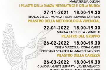 Locandina recante i temi le date e gli orari del ciclo di conferenze on-line che AIPOB propone per la stagione 2021-2022